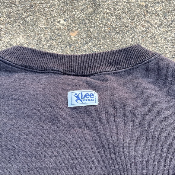 Kids Vintage 1995 Pittsburgh Steelers Crewneck Sweatshirt Size medium Lee Brand - Picture 5 of 6